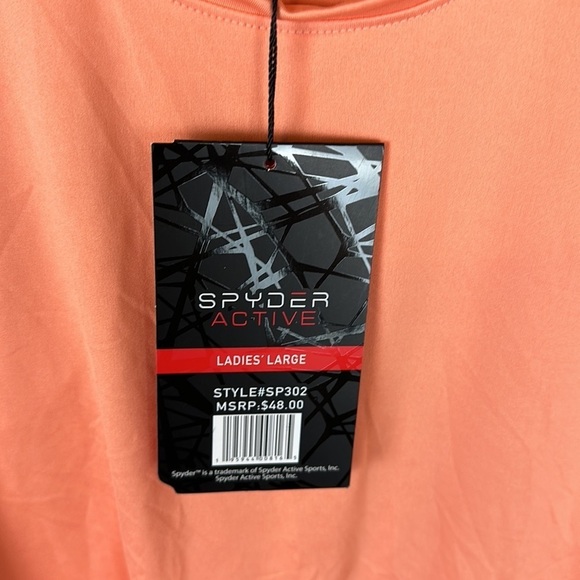 SPYDER ACTIVE TULIP HEM RACER BACK TANK TOP - Picture 7 of 9